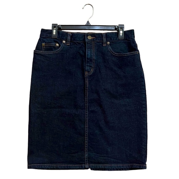 Ralph Lauren Dresses & Skirts - 🌿Lauren Jeans Co. Ralph Lauren Dark Blue Denim Skirt🌿